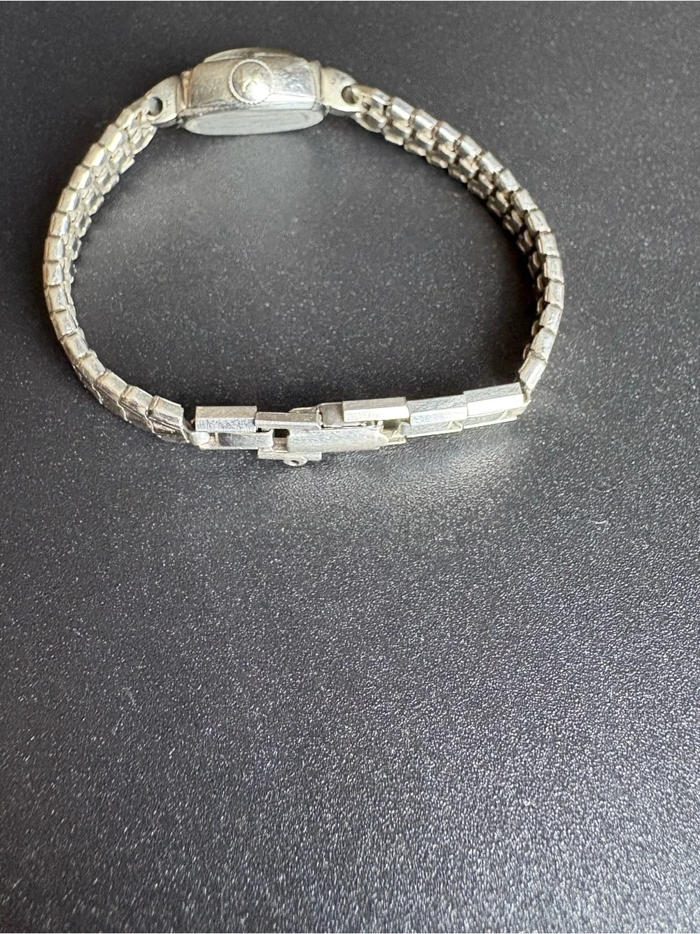 Hamilton‎ Women's Vintage White Gold Bracelet Watch with Champagne Dial